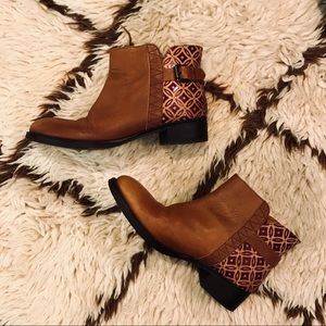 Anthropologie Leather Boots sz39
